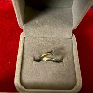 Toe Ring Silver Arrow Wrap Around